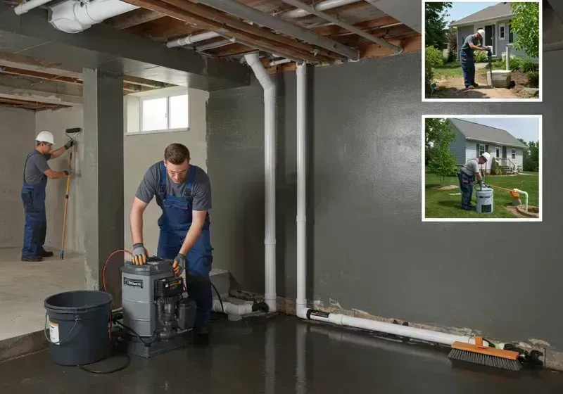 Basement Waterproofing and Flood Prevention process in Cerro Gordo, IL